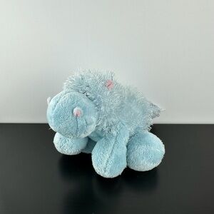 Ganz Webkinz Blue Hippo 8" HM009 Hippopotamus Plush Web Kinz No Code